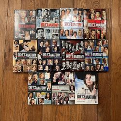 ABC Grey's Anatomy DVD Lot Set Seasons 1-10  & 12 TV Show Untested