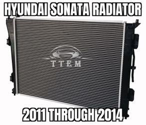 Hyundai Sonata Radiator 2011-2014
