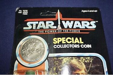 1984 VINTAGE STAR WARS POTF UNPUNCHED LUKE BATTLE PONCHO ENDOR COIN KENNER  for Sale in Irvine, CA - OfferUp
