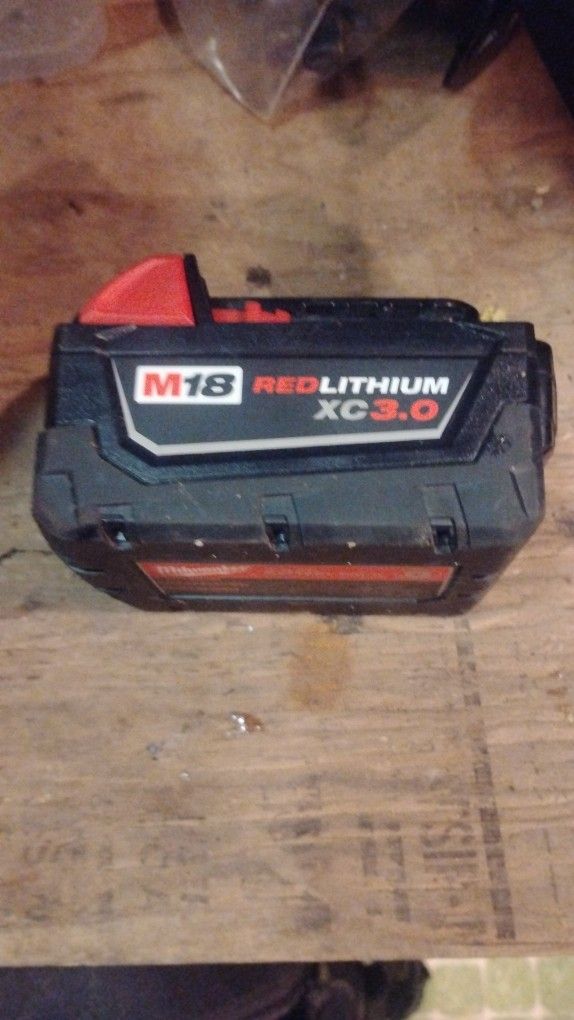 Milwaukee M18 Xc 3.0 Battery 