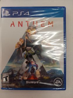 Anthem Ps4 Brand New