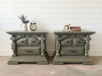 Solid Wood Nightstands Set- local delivery available