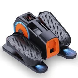 Under Desk Elliptical, Elliptical Leg Exerciser for Seniors, Home Portable Elliptical with Remote Control and 12 Adjustable Speeds, Electric Seated