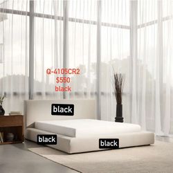 Silk&snow Queen size Aire Storage Bed Frame(black)
