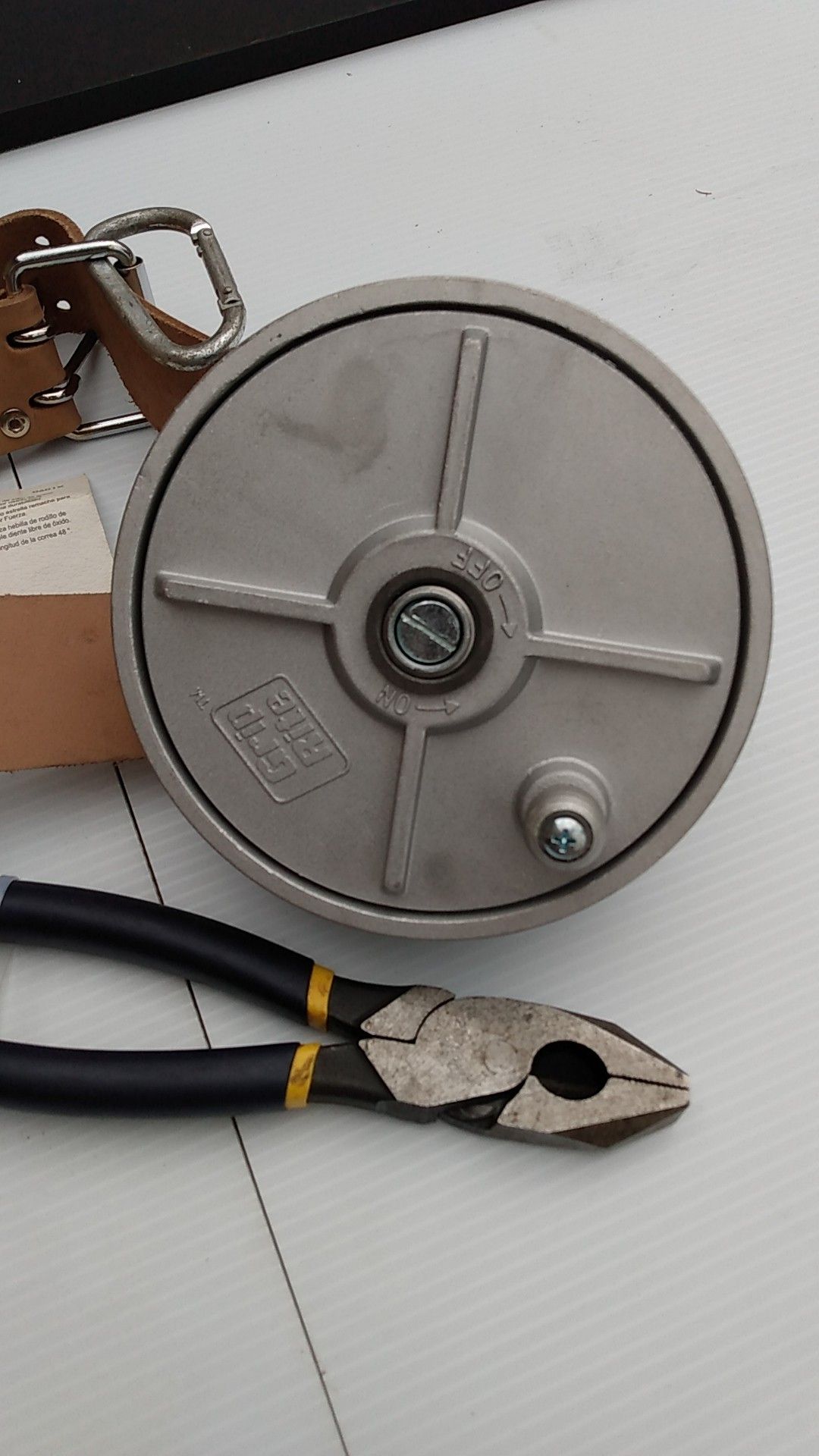 Ironworker reel and belt set