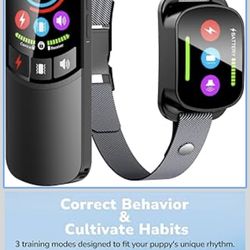 Dog Shock Collar with Remote Control, 3300FT Dog Training Collar with Beep/Vibration/Shock, Security Lock, IPX8 Waterproof Ecollar Rechargeable for Sm