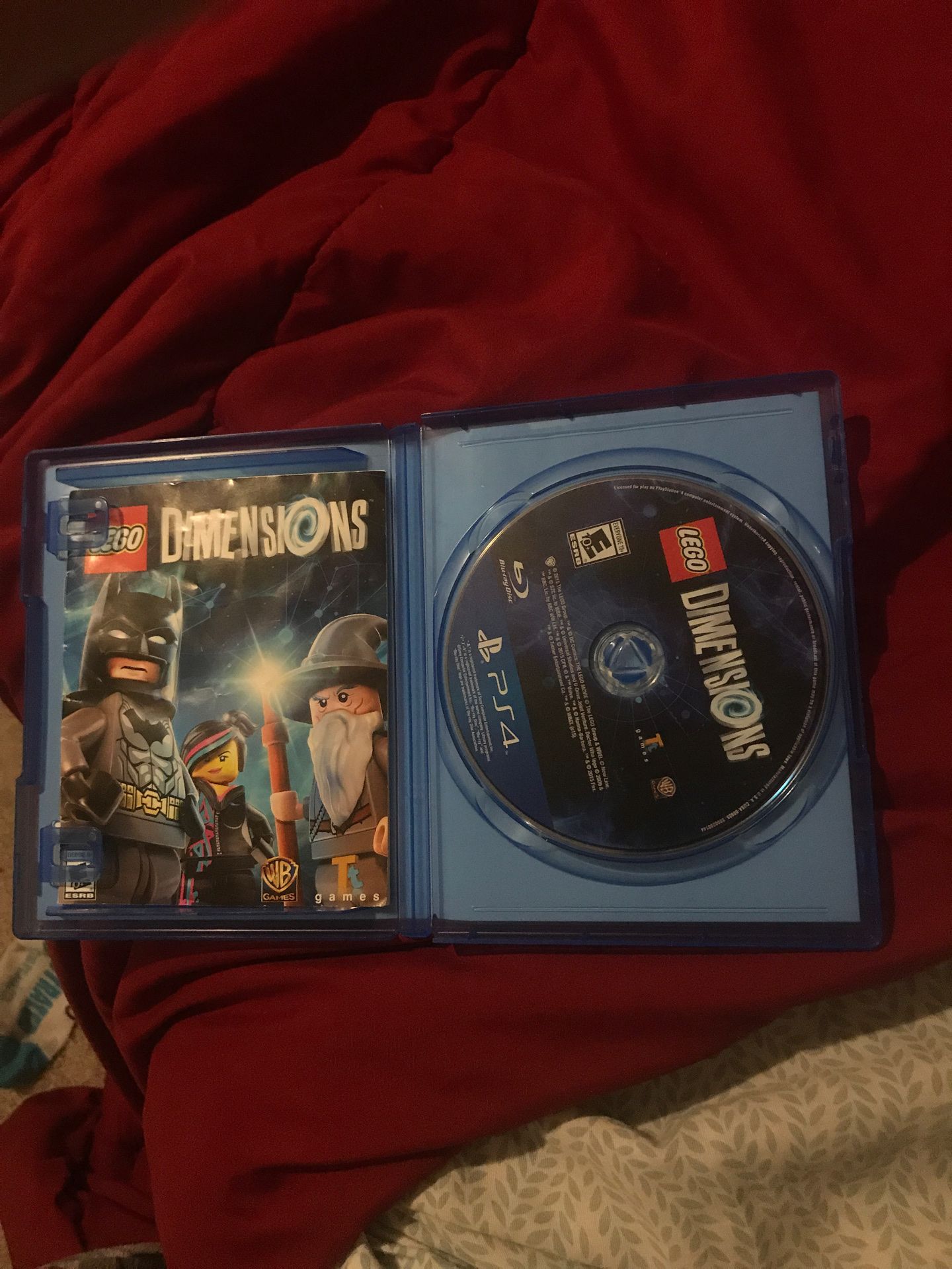 LEGO dimensions cd and case only (other things not included)