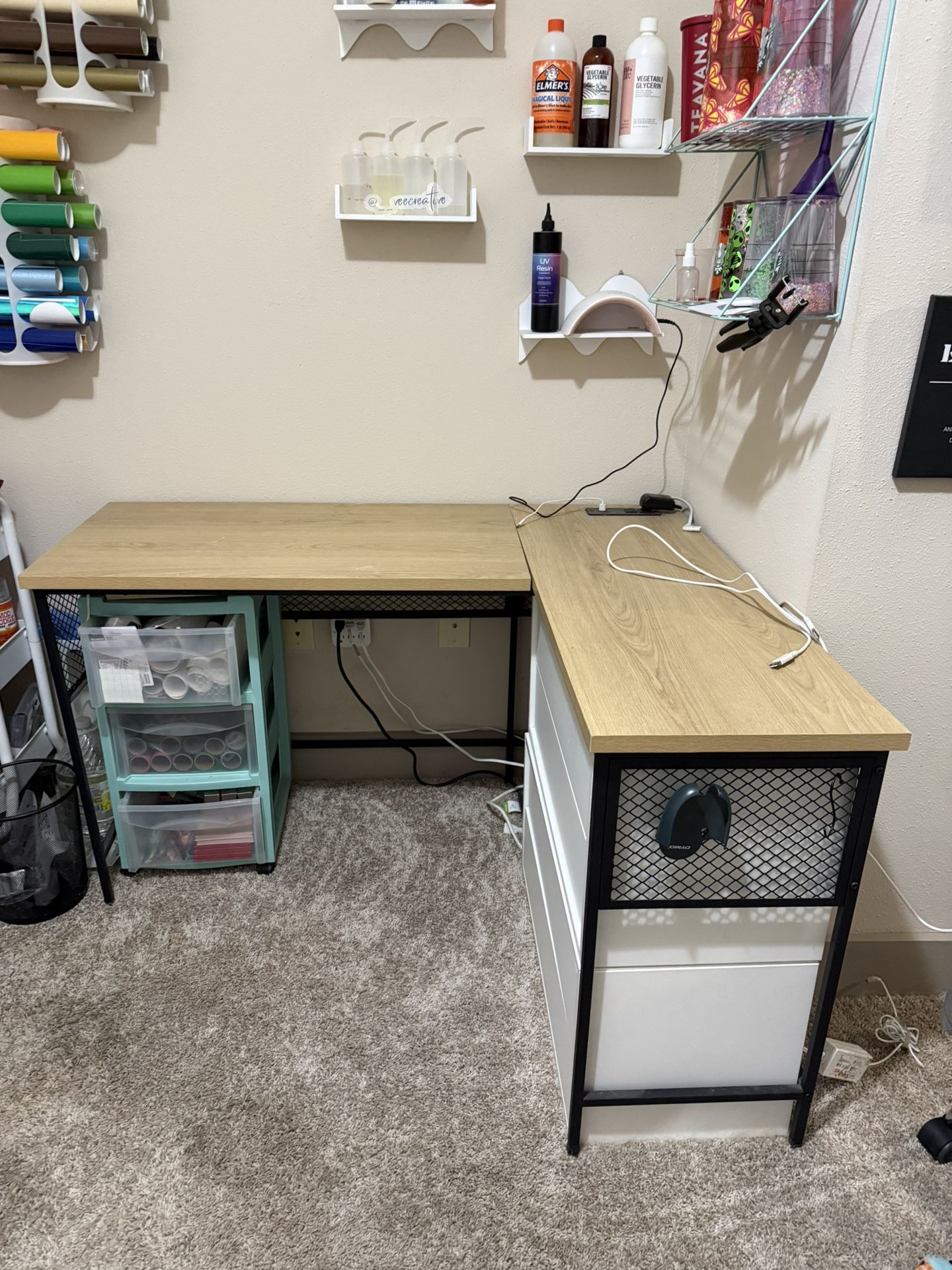 L Shaped Desk 