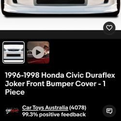 96/98 Civic bumper 