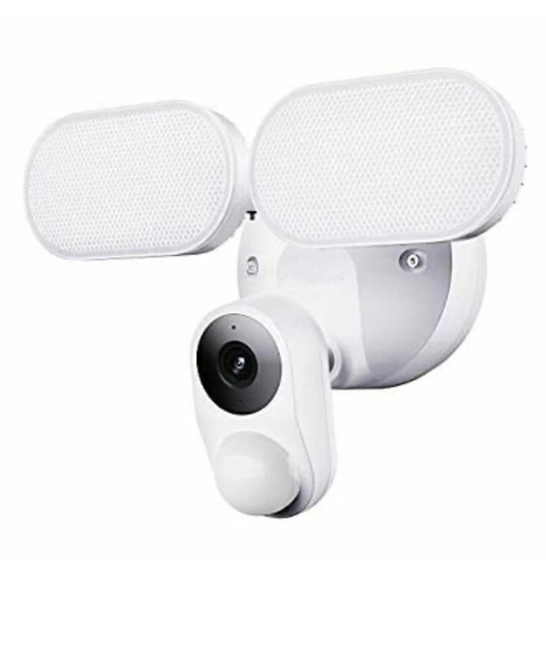 Floodlight with 3M Security Outdoor Camera, 2600LM Motion Activate Light, IP65 Waterproof, Night Vision, Two-Way Audio