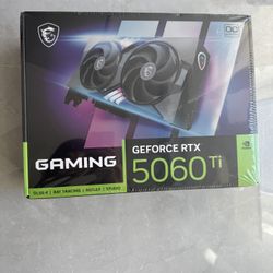 Brand New MSI GeForce RTX 5060 Ti 16GB Gaming OC 