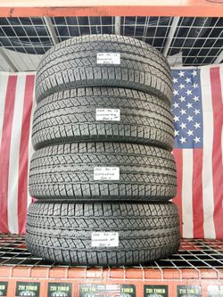 🎁 4 USED TIRES 265/70R17 GOODYEAR WRANGLER HP  Performance All-Season Tire for Trucks, SUVs & CUVs  in P265/70R17 SAME AS NEW