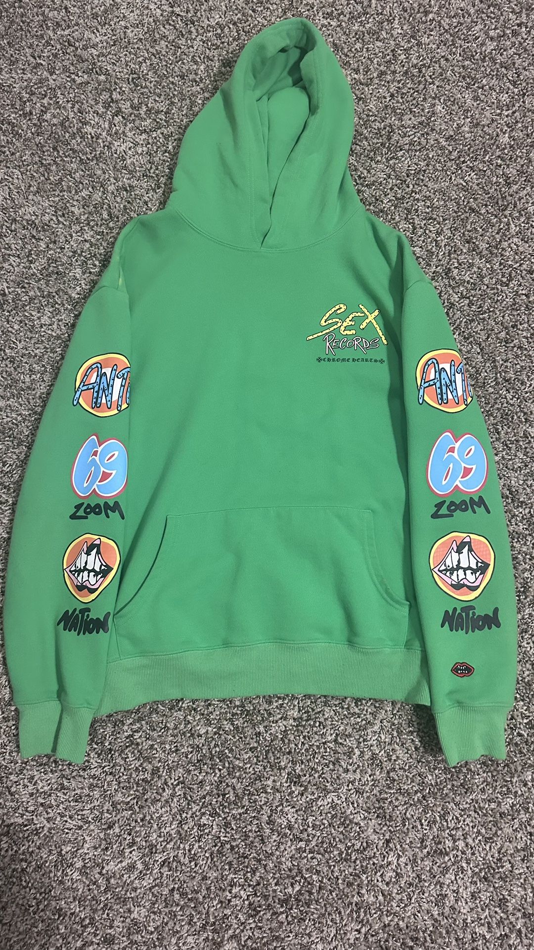 Green “Matty Boy” Chrome Hearts Hoodie