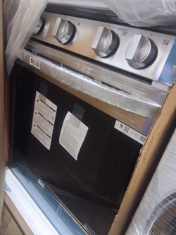Brand new LG gas range stainless steel  30"w
