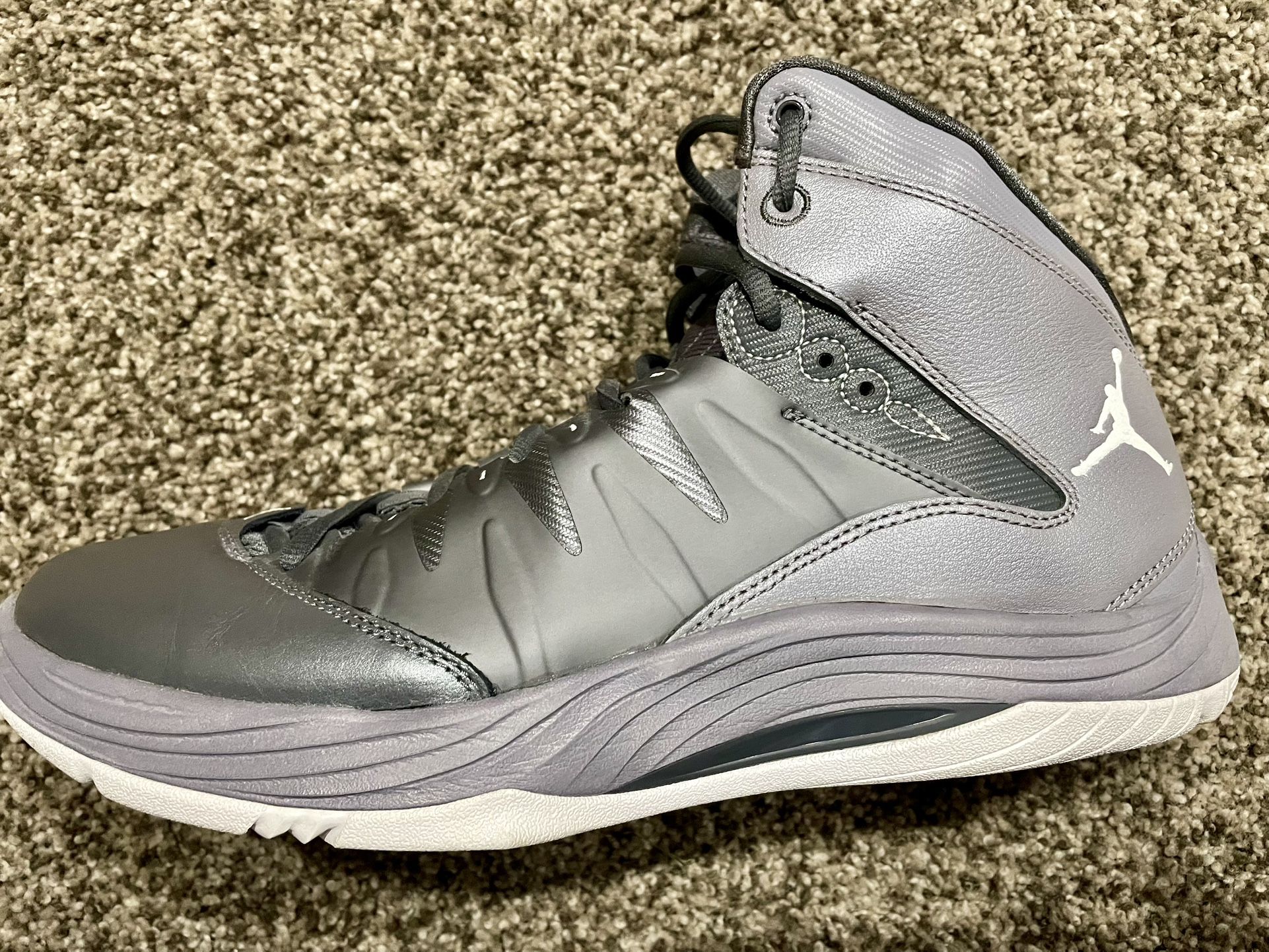 Air Jordan Prime Fly 599582‑004 Gray Size 10.5 – Pre‑Owned, Great Condition