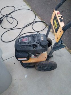 DeWalt power washer 3100psi Honda gcv motor