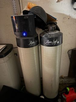 Rain soft water soften system