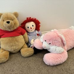 Large Plushie Dolls (3)