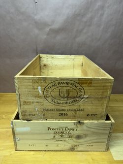 Wooden Wine Bottle Boxes