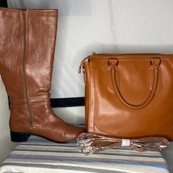 Boots And Purse Set