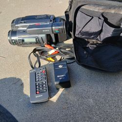 Sony Steadyshot Handy am CCR TR700 Video Recorder