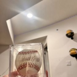 Signed Jonny Bench Ball