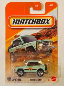 MATCHBOX # 23 OF 125 . MBX FIELD CAR . 1980 INTERNATIONAL HARVESTER SCOUT .