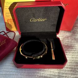 Cartier Dimond Gold Bracelet 🔥