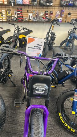 Maxfox X1S 750 48V (20mph/38-76 les battery)  . 220  lb purple