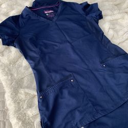 Navy Blue Scrub 