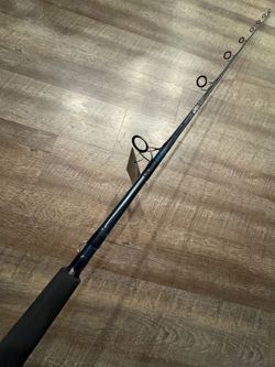 St Croix Rogue boat rod. 7’6” mh 20-80lb