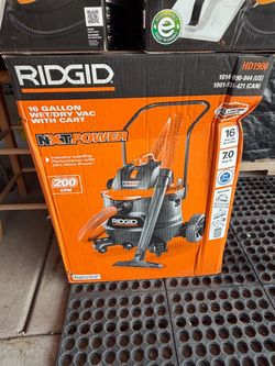 16 gallon wet/dry vac with cart