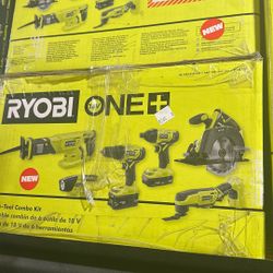 Ryobi 18v 6 Tool Combo Kit Only Asking $240 (financing Available) 