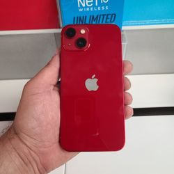 Apple iPhone 13 128GB in Red (Factory Unlocked/Desbloquiado) w/ Apple Warranty