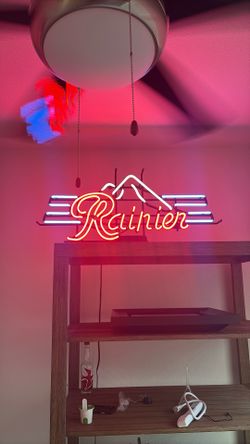 Rainier Antique Neon Sign Fully Function