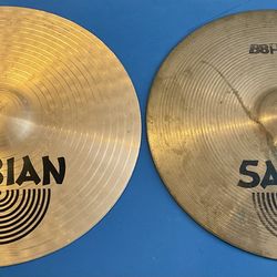Sabian 14" B8 Hi-Hat Cymbals (Pair)