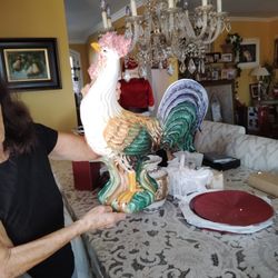 Italian Porcelain Rooster/Chicken 