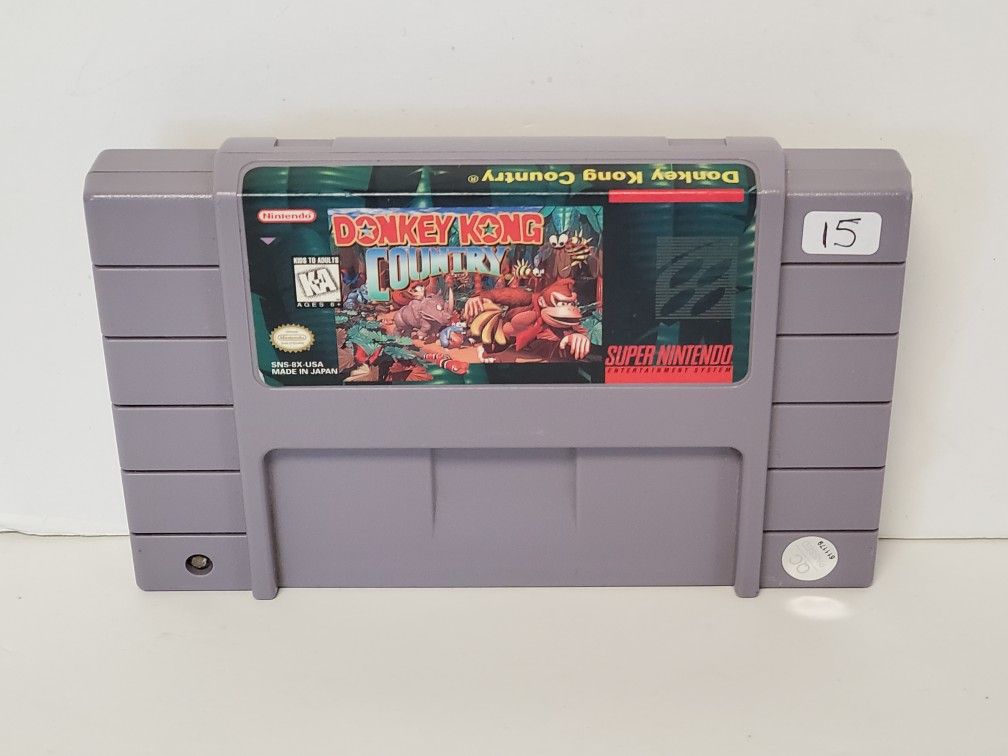 Super Nintendo Donkey Kong Country