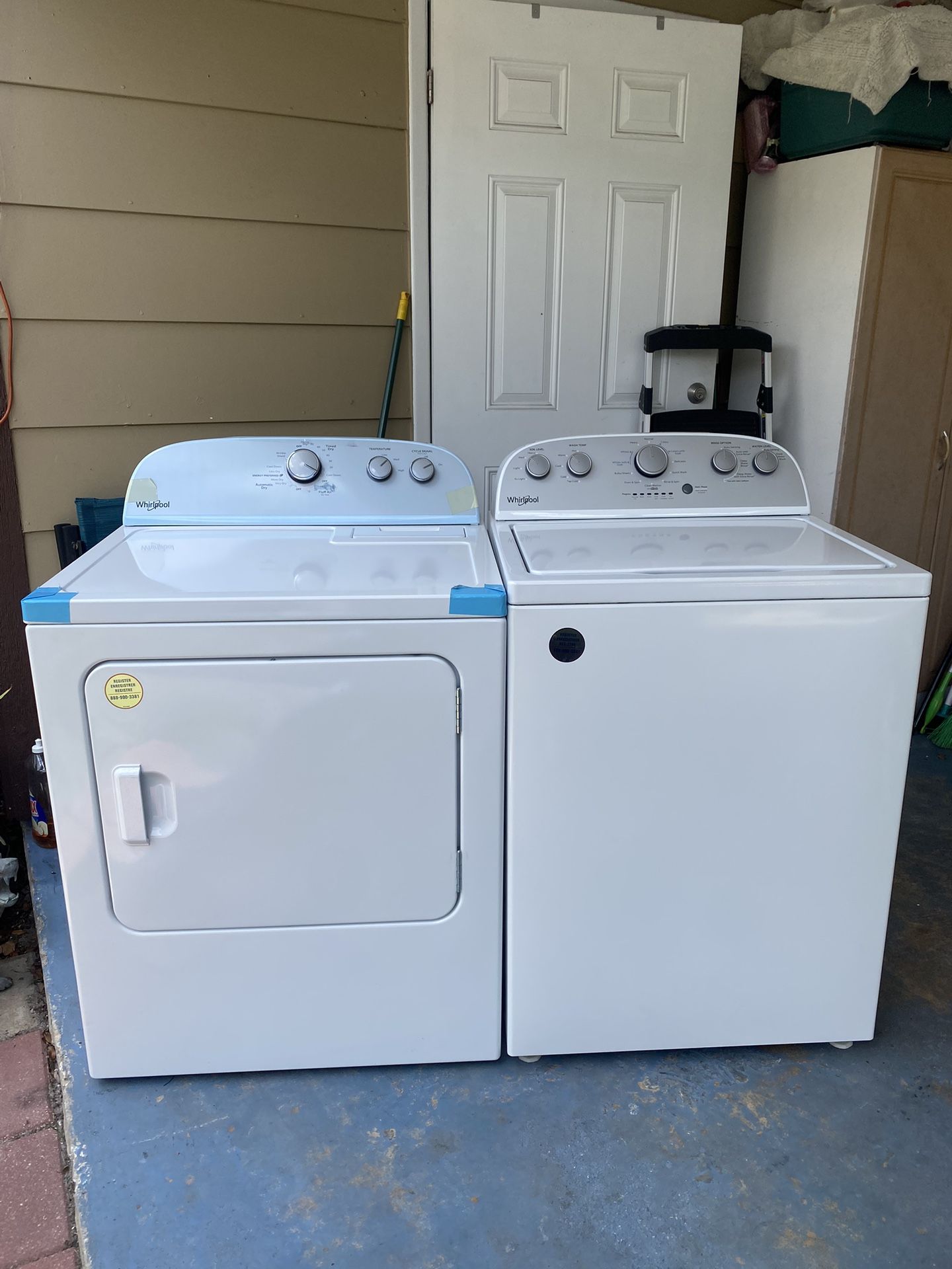 Washer And dryer at all Like New Work Excellent