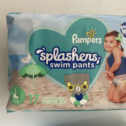 pampers swim pant size L M S 