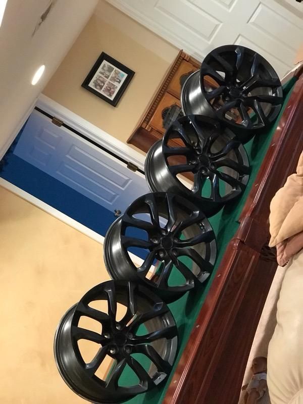 2017 370z OEM Rims Staggered18x8 18x9