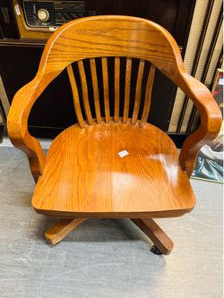 Mission Style Desk Chair