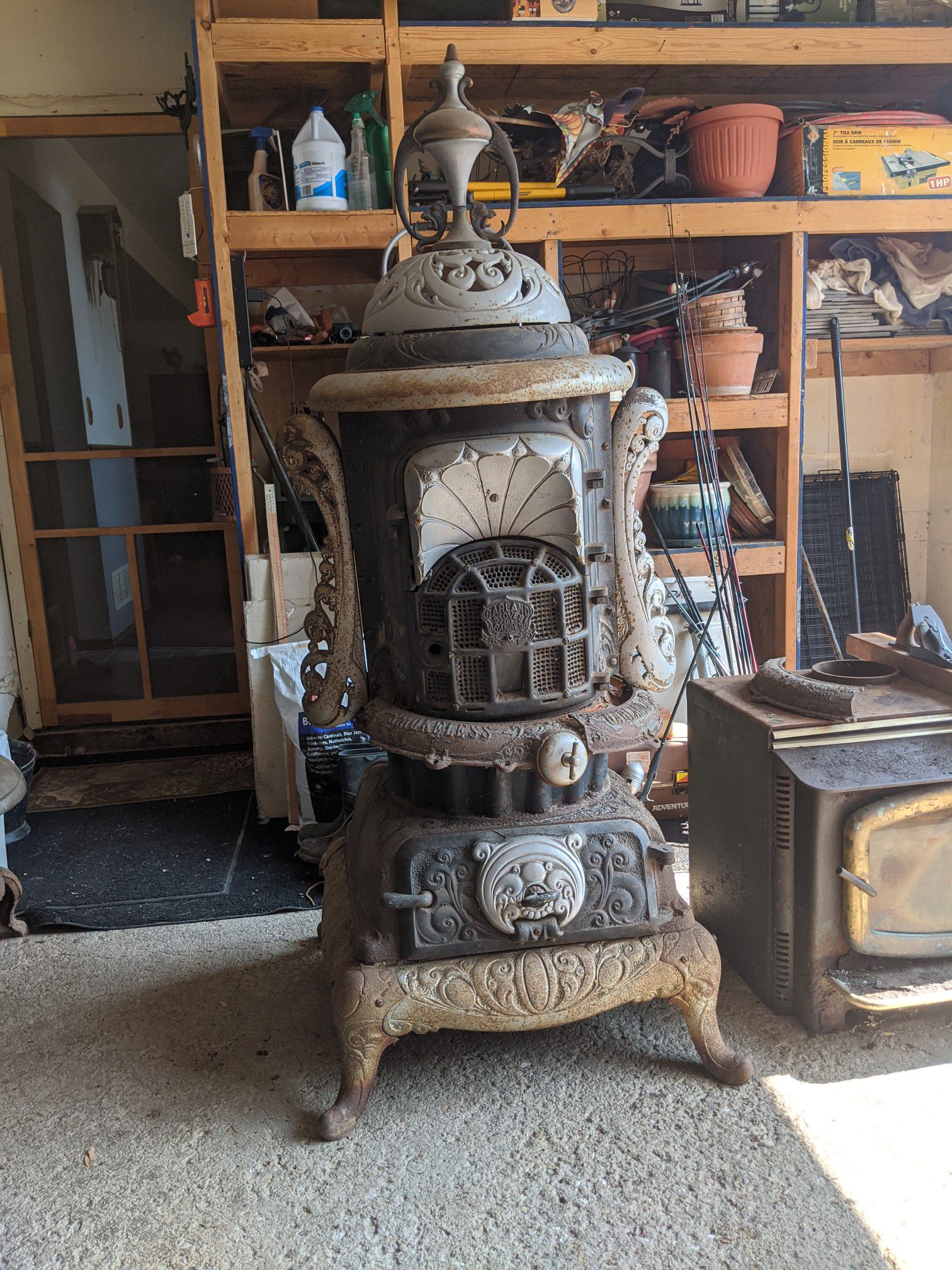 Art Garland wood burning stove