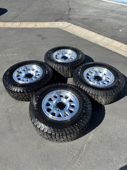 18” Off-Road Method MR315 Machined Wheels With 33” Falken Rubitek A/T Tires For 6x139 Trucks 18x9