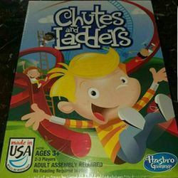 New Chutes and Ladders Kid's Board Game