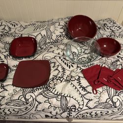 Stoneware Plates And Bowls