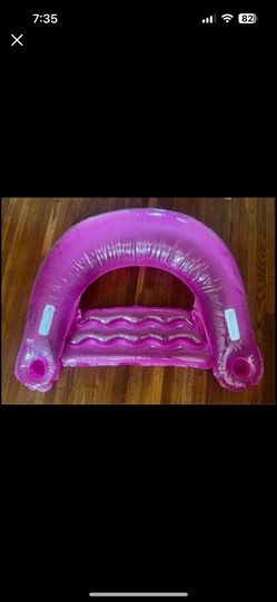 Pink Inflatable Pool Chair