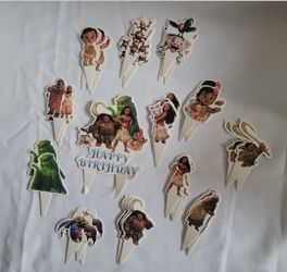 Moana Cake Decorations