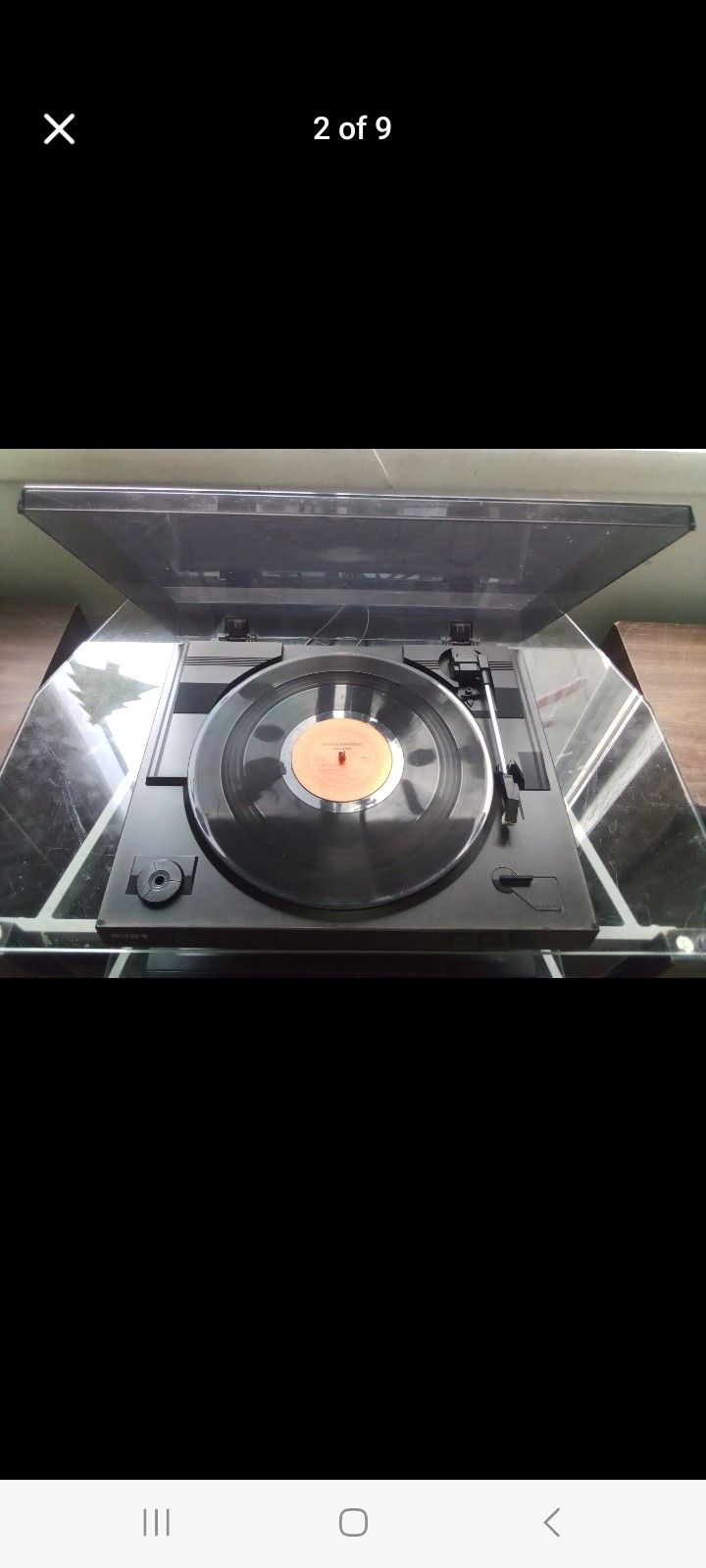 SONY FULLY AUTOMATIC TURNTABLE AND HERBIE HANCOCK MONSTER VINYL ALBUM $200 FINAL PRICE SAME DAY SHIPPING