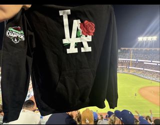 Dodgers Date Night Hoodie. LA Rose M BRAND NEW Medium
